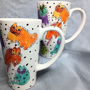 Laurel Burch Tall Mugs